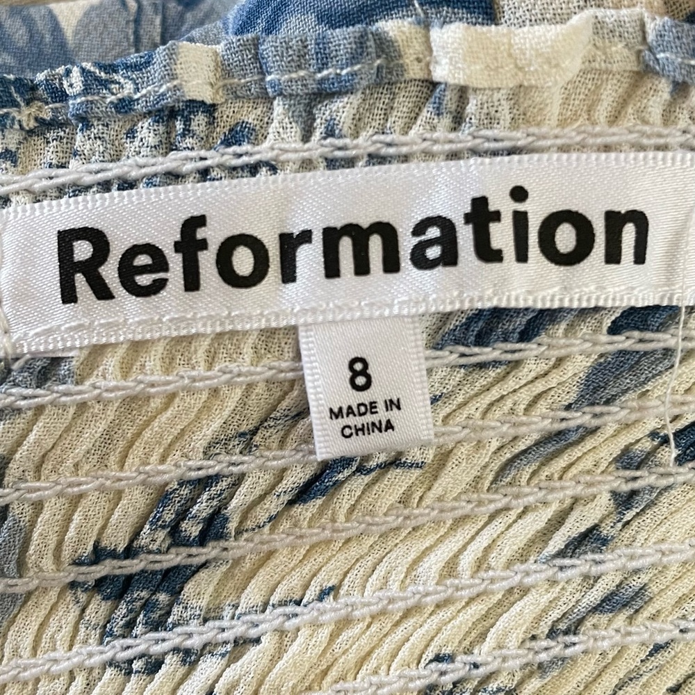 Reformation juliette Dress   Pompadour    authentic - Picture 14 of 16